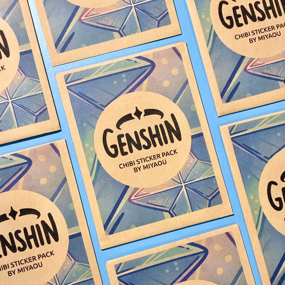 Genshin Mystery Sticker Pack