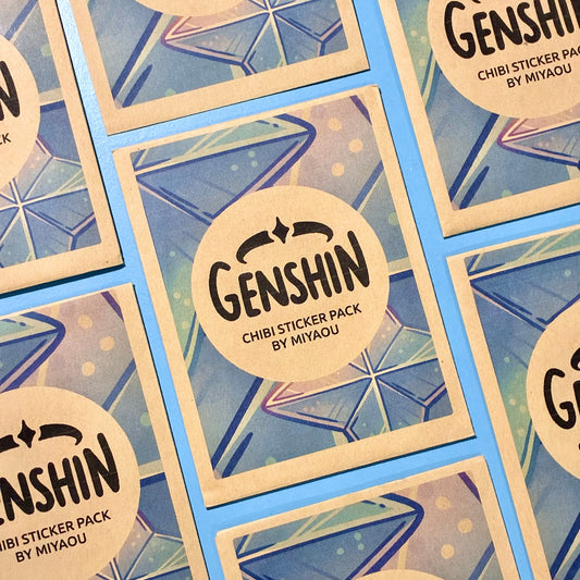 Genshin Mystery Sticker Pack