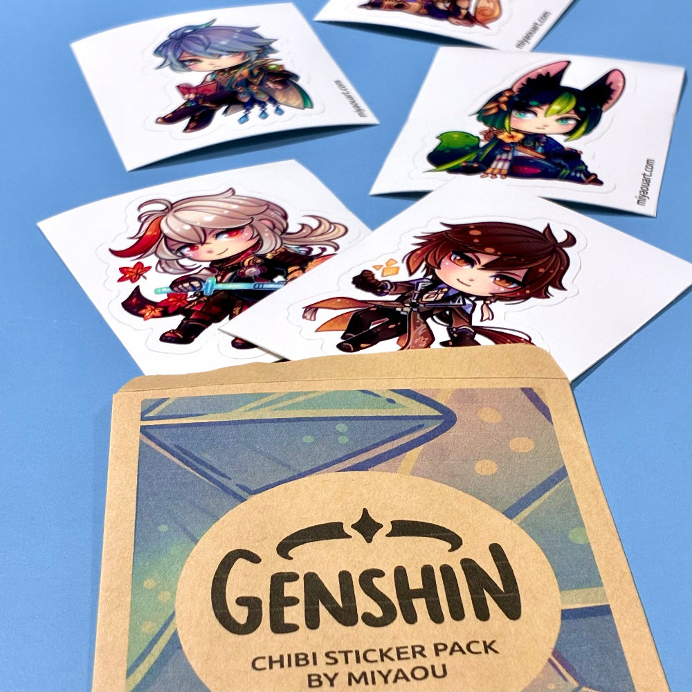 Genshin Mystery Sticker Pack