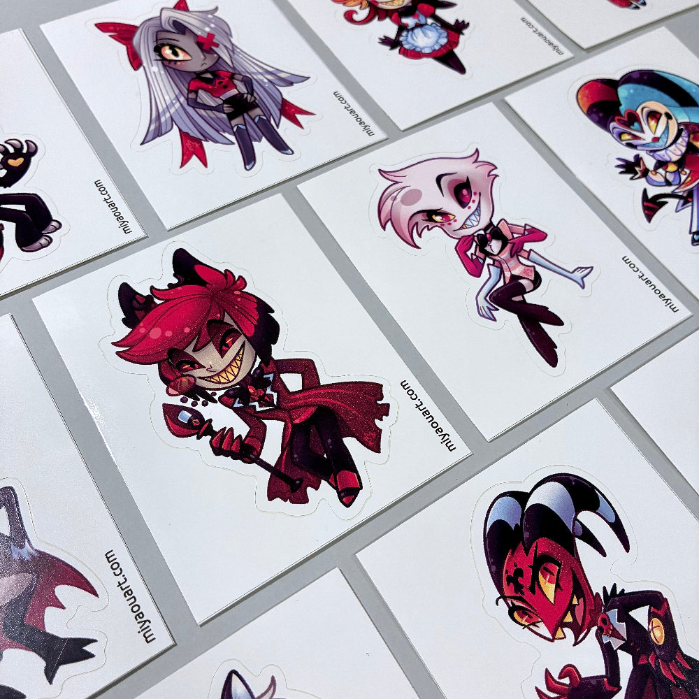 Hotel Mystery Sticker Pack