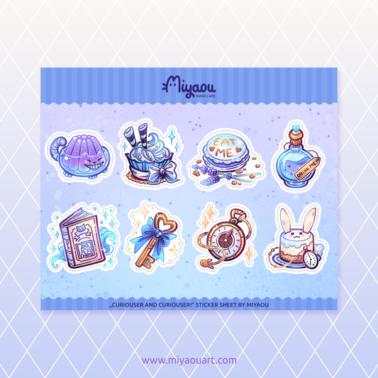 Wonderland Stickersheets