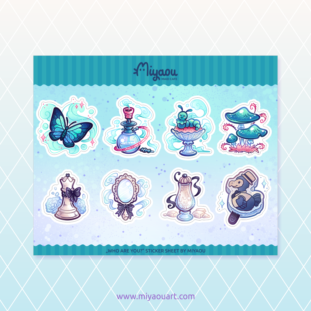 Wonderland Stickersheets
