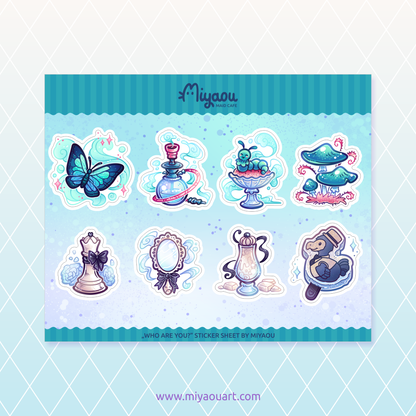 Wonderland Stickersheets