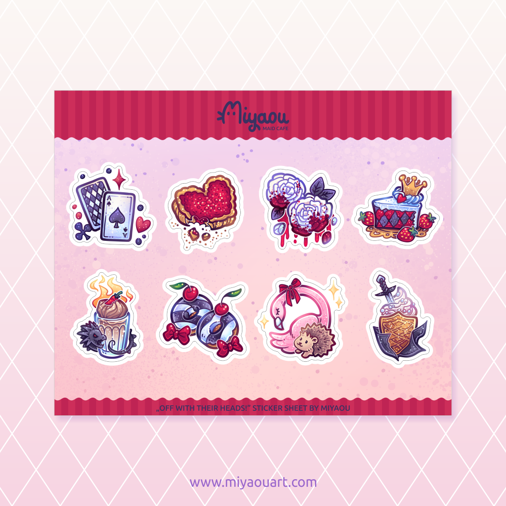 Wonderland Stickersheets