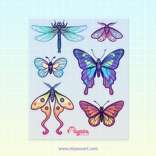 Butterflies Stickersheet