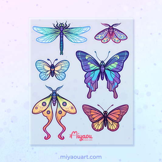 Butterflies Stickersheet
