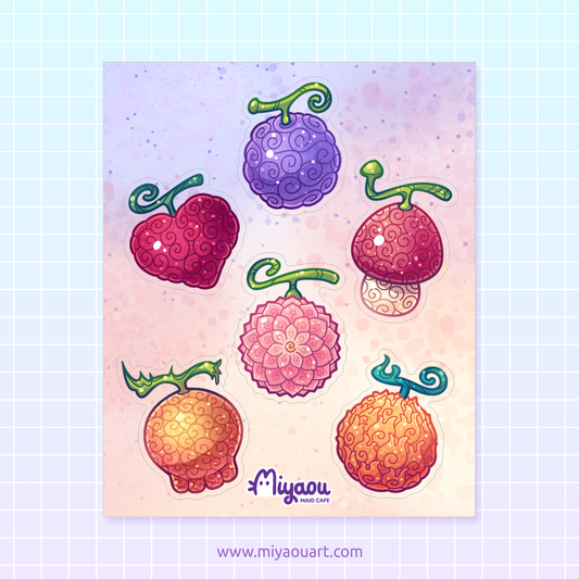 Devilfruits Stickersheet
