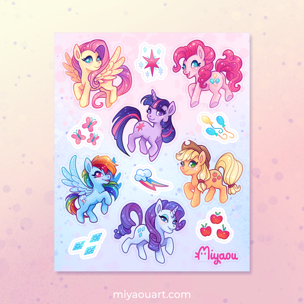 My Little Pony Stickersheet