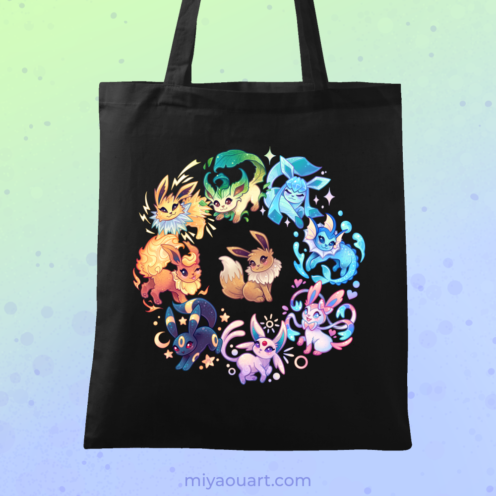 Eeveelution Tote Bag