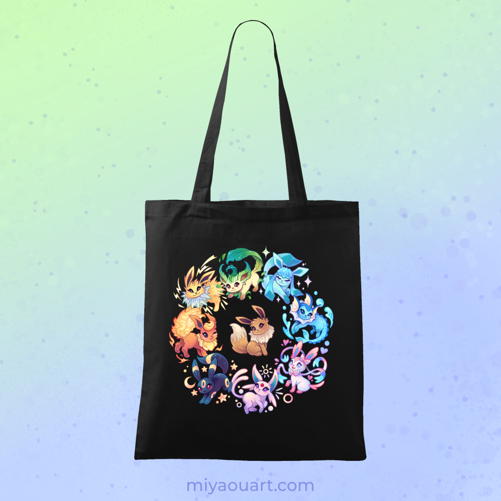 Eeveelution Tote Bag