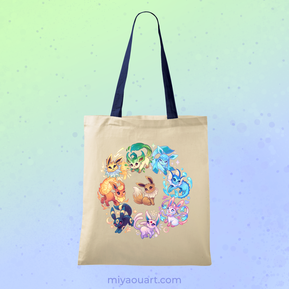 Eeveelution Tote Bag