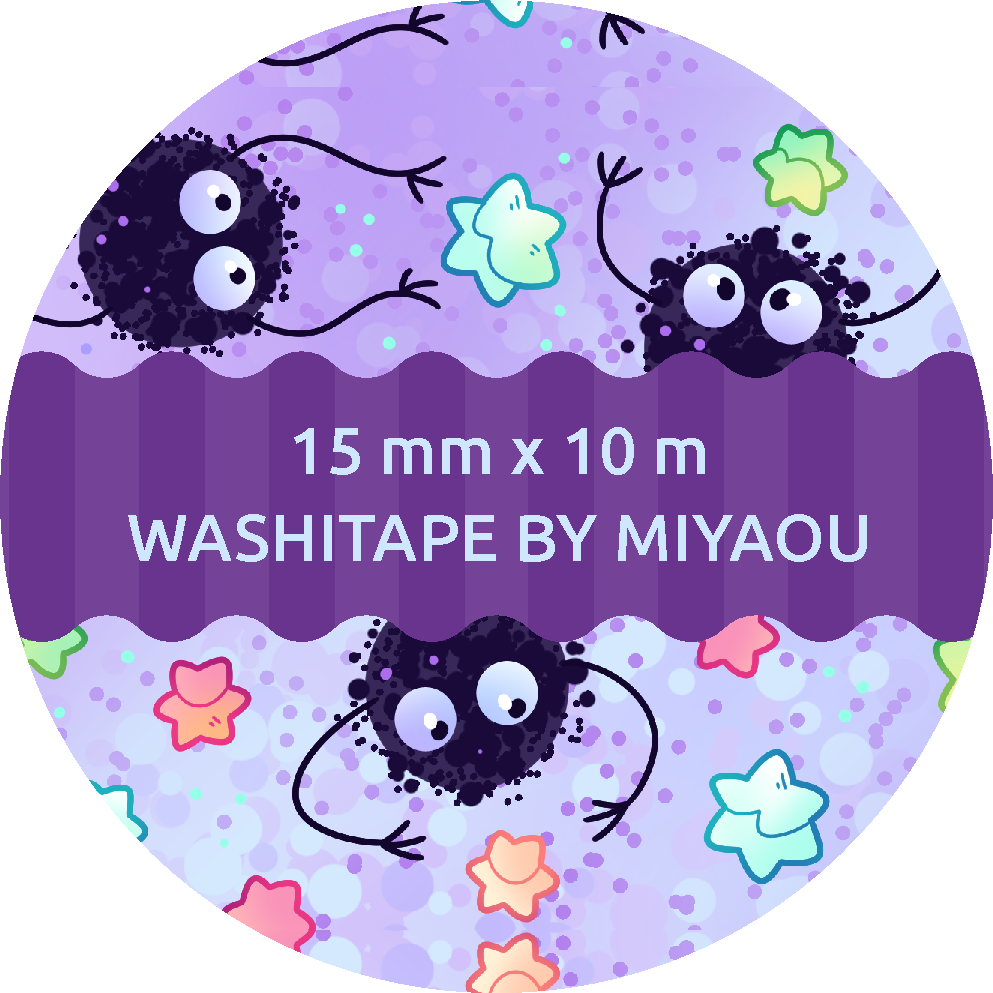 Susuwatari Washi Tape