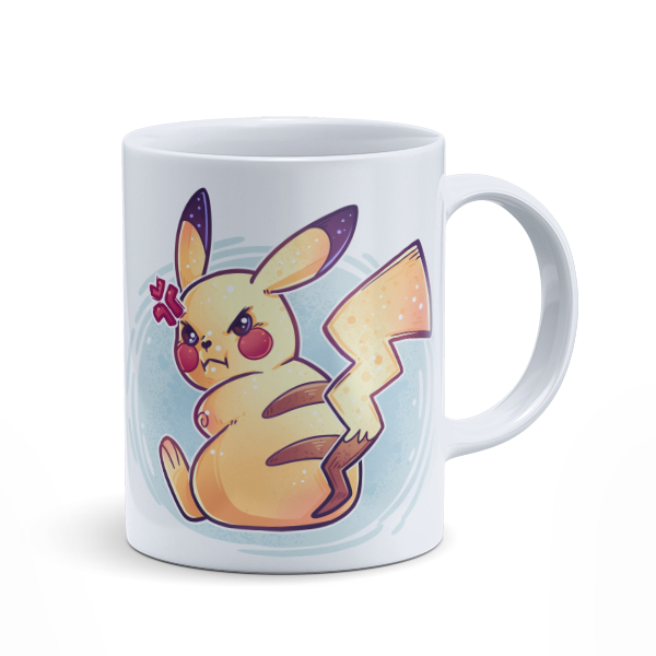 Angry Pikachu Mug