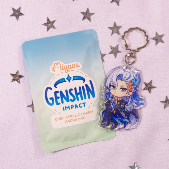 Genshin Chibi Gacha Bag