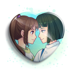 Chihiro & Haku Kitűző