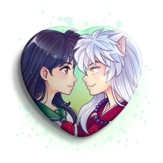 Kagome & Inuyasha Kitűző