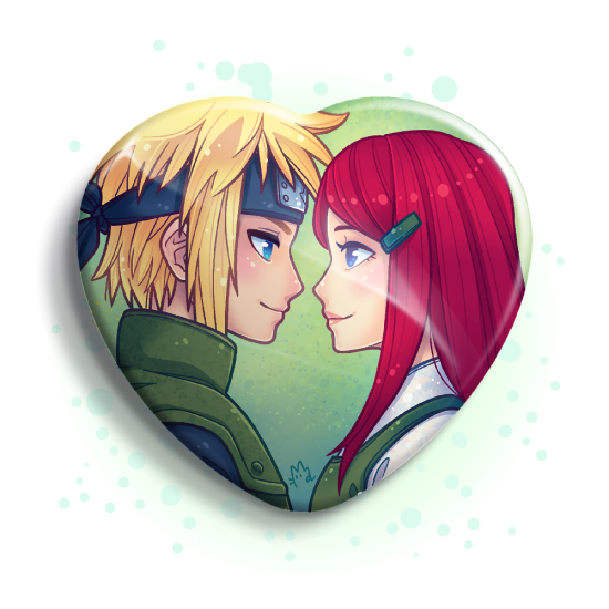 Minato & Kushina Kitűző