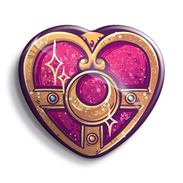 Cosmic Heart Pin
