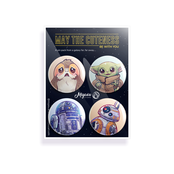 May The Cuteness Pin Pack