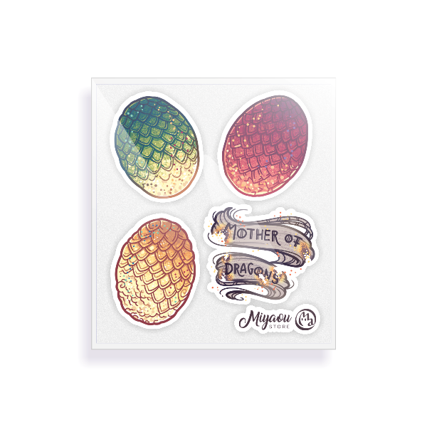 Mother of Dragons Sticker Set