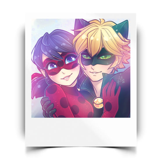 LadyNoir Selfie Polaroid