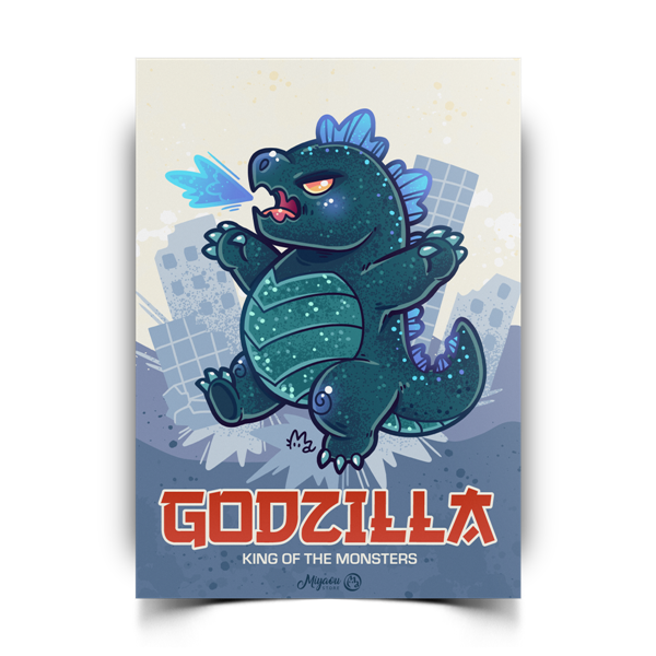 Kaiju Godzilla Poszter