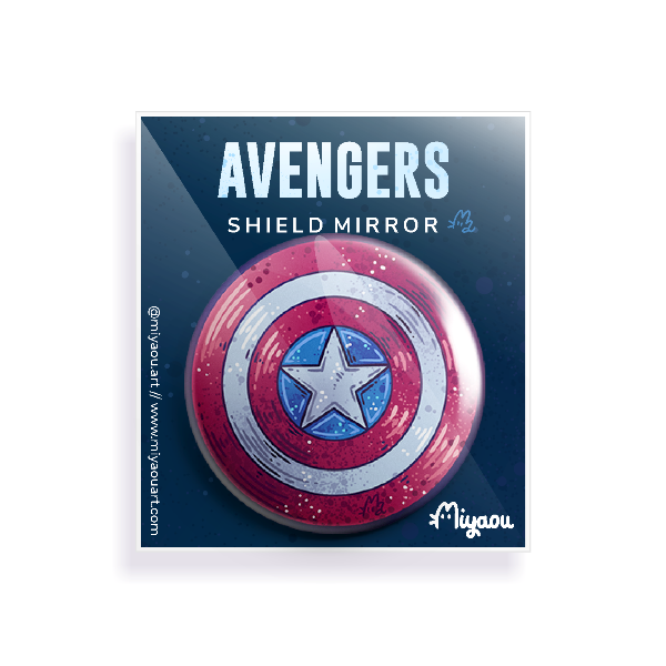 Captain America Shield Mirror